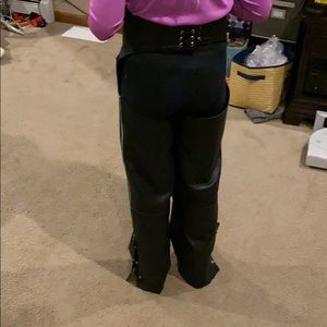Women’s leather chaps